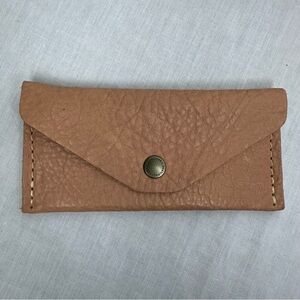 Portland Leather Tan Leather Pouch